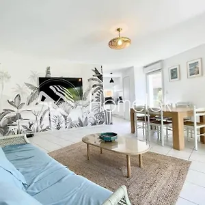 T3 Ultra Cosy - Jardin - 50m Des Plages Appartement